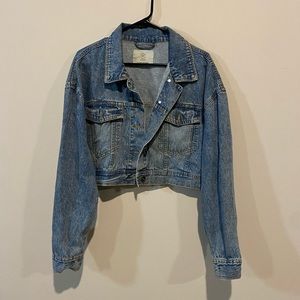 Cropped Denim Jacket